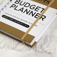 Carnet à couverture rigide, design simple, personnalisable pour étudiants, cahiers de travail, planificateur de mariage