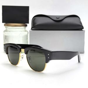 Hot Selling Black Color <b>Sunglasses</b> Full Rim Trendy 0316 <b>Sunglasses</b> with Logo - Product Image 1