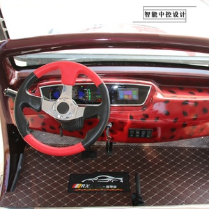 Autobús turístico escénico de coche de boda clásico de 4 plazas mini vintage personalizado superventas al mejor precio - Product Image 4