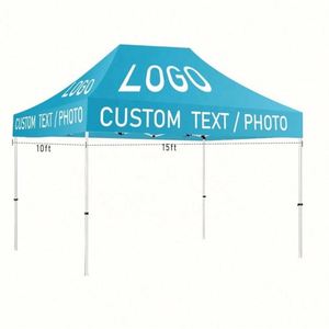 Carpa de Aluminio Personalizada para Eventos al Aire Libre con Logotipo, Carpa Promocional para Ferias Comerciales, Carpa Publicitaria Plegable de 3x3 - Product Image 2