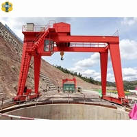 Pont roulant à double poutre 10-32T avec palan électrique, télécommande, moteur et système de levage à roulements