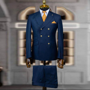S3957R Nuevo Traje de Hombre 2026, Traje de Dos Piezas Personalizable, Conjunto de Jeans para Negocios - Product Image 1