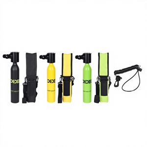 Equipo de Deportes Acuáticos al Aire Libre, Cilindro de Oxígeno de Aluminio 6061 de Alta Presión de 0.5L para Buceo, Natación y Otros Deportes - Product Image 1