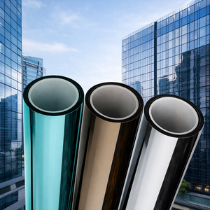 Película Reflectante para Ventanas de Espejo Unidireccional, Aislamiento Térmico, Tinte Solar - Product Image 1