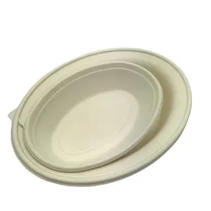 Compostable 20 Oz Bagasse Bowls, Eco Friendly Dinnerware, Biodegradable and Recyclable