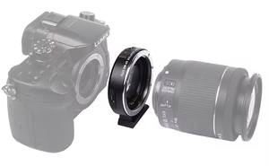 Viltrox EF-M2 II adaptateur électronique F Booster 0.71x pour Canon EF à MFT M43 Micro quatre troisièmes caméras GH5 <span class=keywords><strong>BMPCC4K</strong></span> réducteur de focale - Product Image 5