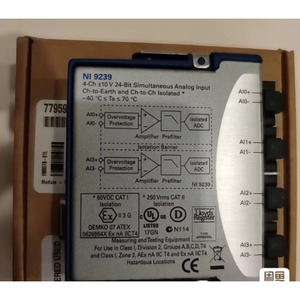 NATIONAL INSTRUMENTS NI 9239 Módulo de Entrada Analógica de 4 Canales, 10V, 24 Bits, 779593-01, NUEVO - Product Image 1