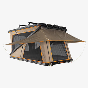 Tenda da Tetto a Forma di Z in Tessuto Oxford per Pickup, Vendita Calda di Fabbrica, per Tour in Auto, Quattro Stagioni, Doppio Strato Impermeabile 2,3m - Product Image 2