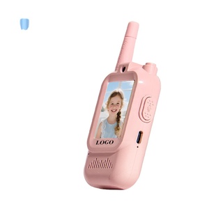 Talkie-walkie vidéo rose pour enfants avec écran de 2,0 pouces et caméra pour les enfants de 4 à 6 ans - Product Image 1