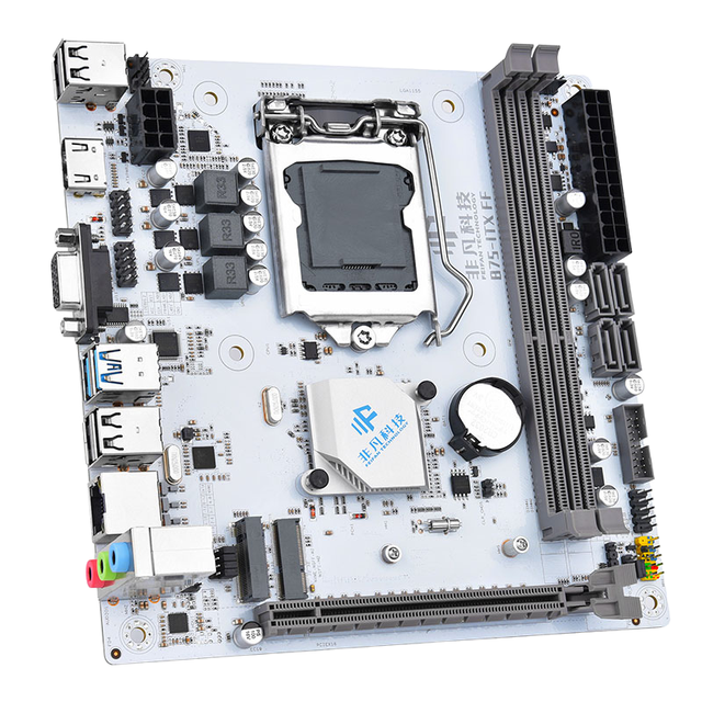 EParthub Efficient Mini ITX B85 Desktop Motherboard With 1150-Pin Support and WiFi M.2 for Ultimate Performance