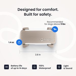เครื่องติดตามสัตว์เลี้ยง Tractive Dog 6 GPS พร้อมการสมัครสมาชิกแบบพรีเมียม 6 เดือน สำหรับการตรวจสอบสัตว์เลี้ยง การติดตามแบบเรียลไทม์ และการติดตามกิจกรรมสุขภาพ - Product Image 6