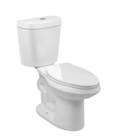 Ensemble de toilettes en céramique moderne et traditionnelle en deux pièces, réservoir séparé pour lavabo, ensemble complet pour toilettes à la turque