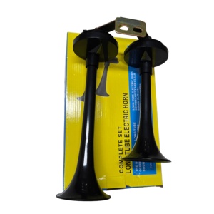 Clacson a chiocciola premium 12V a 2 toni, super potente, impermeabile, in ABS, per auto, moto, SUV, furgone - Product Image 1