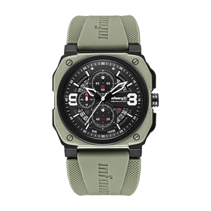 Nuevo Reloj de Hombre con Diseño de Tres Esferas, 10 ATM Resistente al Agua, Luminoso, Deportivo, de Cuarzo - Product Image 4