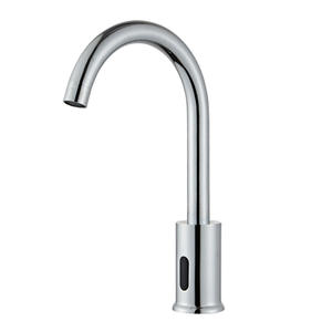 Grifo de Cocina Automático con Sensor de Acero Inoxidable HaoYiBao, Monomando, Montaje en Encimera, Válvula Cerámica Inductiva, Entrada de 20 mm - Product Image 1