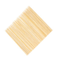 Brochettes rondes en bambou jetables de 2,3 mm * 13,5 cm pour barbecue