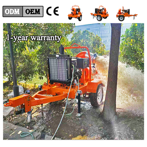 Grote capaciteit diesel aangedreven intelligente besturing landbouw irrigatiepomp mobiele drainagepomp - Product Image 2