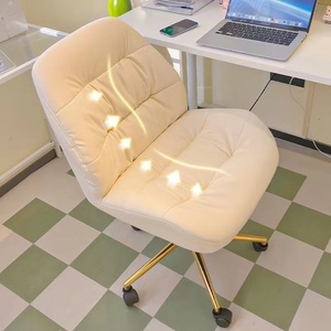 Makeup Chair Light Luxury Girls Bedroom Dresser Stool Home Network Red Ins Back Simple Nail Petal Chair - Product Image 4