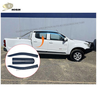 Visera para Ventana de Chevrolet Colorado S10 y GMC Canyon 2012-2017, Protector de Ventilación, Deflector de Clima, Protector de Viento, Protector de Lluvia