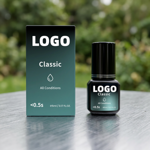 Pegamento Coreano Vegano para Extensiones de Pestañas, de Secado Rápido, Libre de Hidroquinona, Resistente al Agua y al Aceite, para Todas las Condiciones - Product Image 1