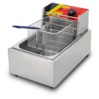 Friteuse Électrique Commerciale Professionnelle pour Frites, Poulet et Pommes de Terre – Idéale pour la Restauration – Offre Spéciale