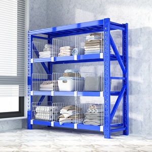 En stock bonne qualité treillis métallique <span class=keywords><strong>et</strong></span> séparateurs d'étagères étagère de supermarché stockage en métal en acier - Product Image 5
