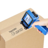 YAOMATEC Nouvelle Imprimante Jet d'Encre Portable Manuelle TIJ 12.7mm pour Logos et Dates