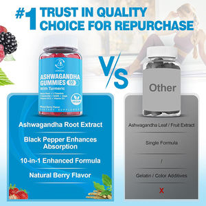 Gomitas Veganas de Ashwagandha y Raíz de Maca, Refuerzo Inmunológico y Energético para Adultos, Vitaminas en Forma de Caramelo para Recién Nacidos y Mujeres Embarazadas - Product Image 5