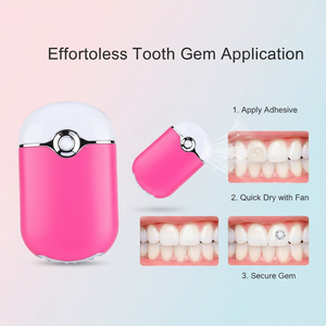 Handheld Plastic <b>Electric</b> Fan Teeth Dryer & Whitening <b>Kit</b> Accessories-Portable - Product Image 5