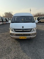 En stock, minibus de type Hiace LHD, marque chinoise, 18 places, diesel, toit haut, prêt à être expédié vers les pays africains