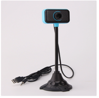 Caméra vidéo sans pilote Ramos Rain Flower 1080p Full HD 2MP pour ordinateurs de bureau et portables avec vision nocturne et microphone