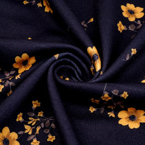 <span class=keywords><strong>2025</strong></span> אופנה חדשה הדפסה מותאמת אישית הדפסה דיגיטלית מברשת כפולה פוליאסטר בד כותנה 4 דרך למתוח עבור בגד - Product Image 2