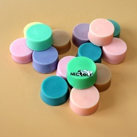 Moules en Silicone à 9 cavités, de qualité alimentaire, pour chocolat, biscuits de forme ronde