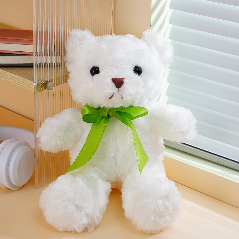 Orso bianco con papillon