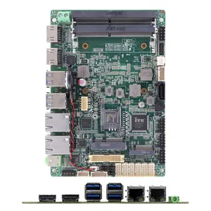 מחשב תעשייתי pc לוח הראשי intel kaby אגם u ליבה I3-7100U מעבד מעבד 2.4ghz מחשב dc 19v לוחות