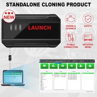 Launch X431 ECU ve TCU Programlayıcı Bağımsız PC Versiyonu, Kontrol Kodu Düzeltmesini Destekler, IMMO OFF, Benz VGS4 TCU DSM'yi Destekler