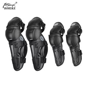 Equipo de Protección Deportiva Transpirable Anticaídas <span class=keywords><strong>para</strong></span> Motocross y Ciclismo, Juego de 4 Piezas de <span class=keywords><strong>Rodilleras</strong></span> y Coderas <span class=keywords><strong>para</strong></span> Motocicleta - Product Image 1