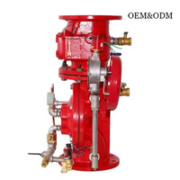 Vanne d'alarme pré-actionnée Xiangfa ZSFY-150 DN150 (fonte/acier inoxydable) pour incendies de classe A/B, accessoire d'équipement de lutte contre l'incendie
