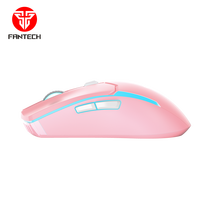 Fantech WGC2+ Edisi Sakura Siap Kirim Mouse Gaming Nirkabel Pengisian Daya Sensor Pixart Mouse Gaming Laris