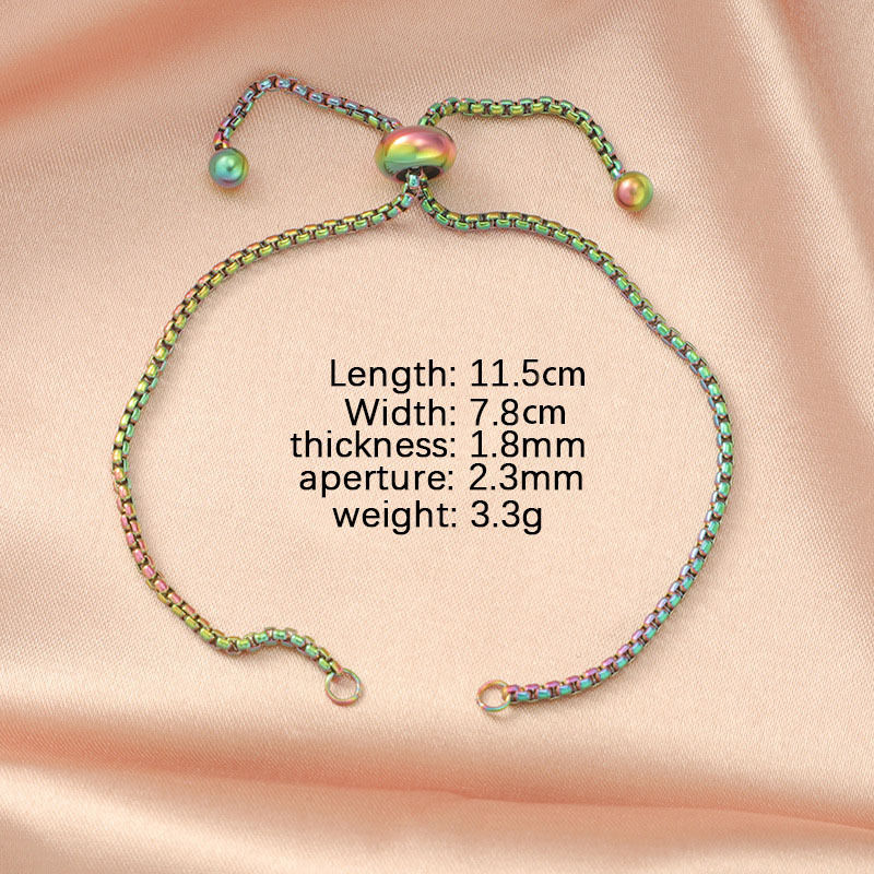 Rainbow bracelet 1.8*11.5cm