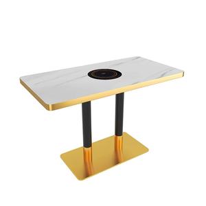 Muebles modernos y duraderos <span class=keywords><strong>para</strong></span> restaurante, mesas de comedor de acero inoxidable, sofá, Cocina de Inducción <span class=keywords><strong>para</strong></span> cafetería, Bar, uso escolar hecho - Product Image 6