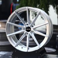 Jantes de voiture TITAN FORCE 19x8.5 19x9.5 pouces 5x120 5x112, roues forgées sur mesure, finition argent brossé pour BMW E90 F10 G20 G30 X5 E70 F15