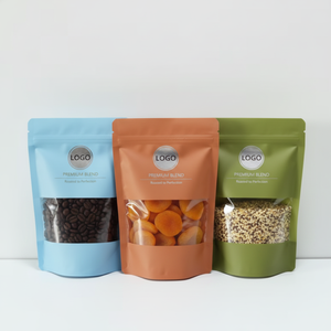 Bolsa de Aluminio Metálica Plateada con Cierre Cuádruple, Bolsa de Embalaje de Alimentos de Plástico con Cierre Hermético Personalizada - Product Image 2