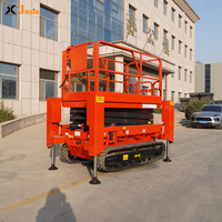 Plateforme élévatrice mobile hydraulique à ciseaux électrique de 8 m en gros, plateforme élévatrice à ciseaux hydraulique pour une seule personne
