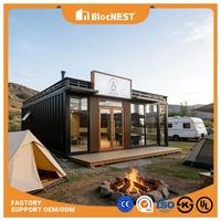 Maison Modulaire de Qualité Personnalisable et Extensible, Conteneur d'Habitation Préfabriqué, Bungalow pour Location, Maison d'Invités ADU
