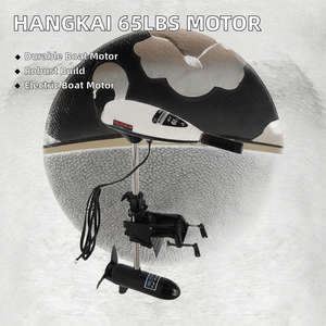 Moteur de pêche électrique hors-bord robuste 12V 65LBS de poussée, neuf, pour bateaux pneumatiques - Product Image 4