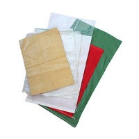 Sac de sac de riz de haute qualité d'usine pour l'emballage de farine logo de taille de couleur personnalisée blanche imprimé