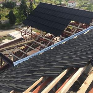 Usine de fournitures de toiture, tôles de toiture en métal revêtues de pierre, tuiles de toiture <span class=keywords><strong>Heritage</strong></span> - Product Image 4