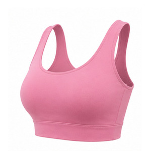 Sujetador Deportivo para Mujer, Talla Grande, Transpirable, Cómodo, Simple, para Gimnasio y Fitness, Color Sólido, Secado Rápido, Ecológico - Product Image 3