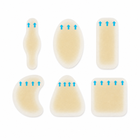 Coussinets de talon hydrocolloïdes pour marcheurs, imperméables, respirants, amortis, à forte adhérence, anti-transpiration, anti-friction